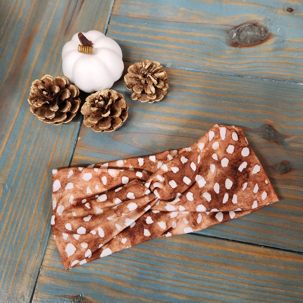 Deer print adult Headband