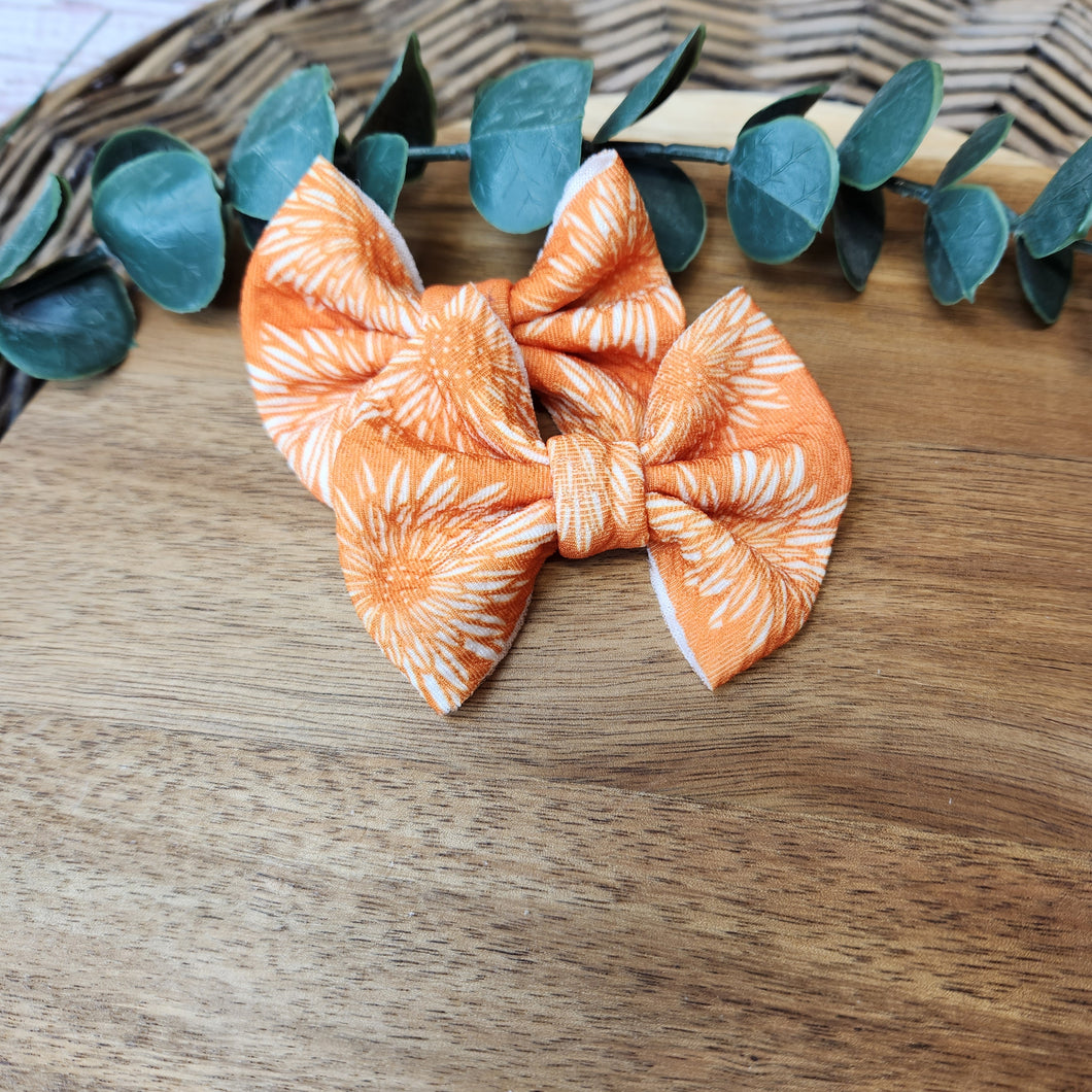 Fall floral Mini Piggies on Clips