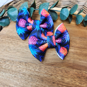 Pineapple Mini Piggies on Clips