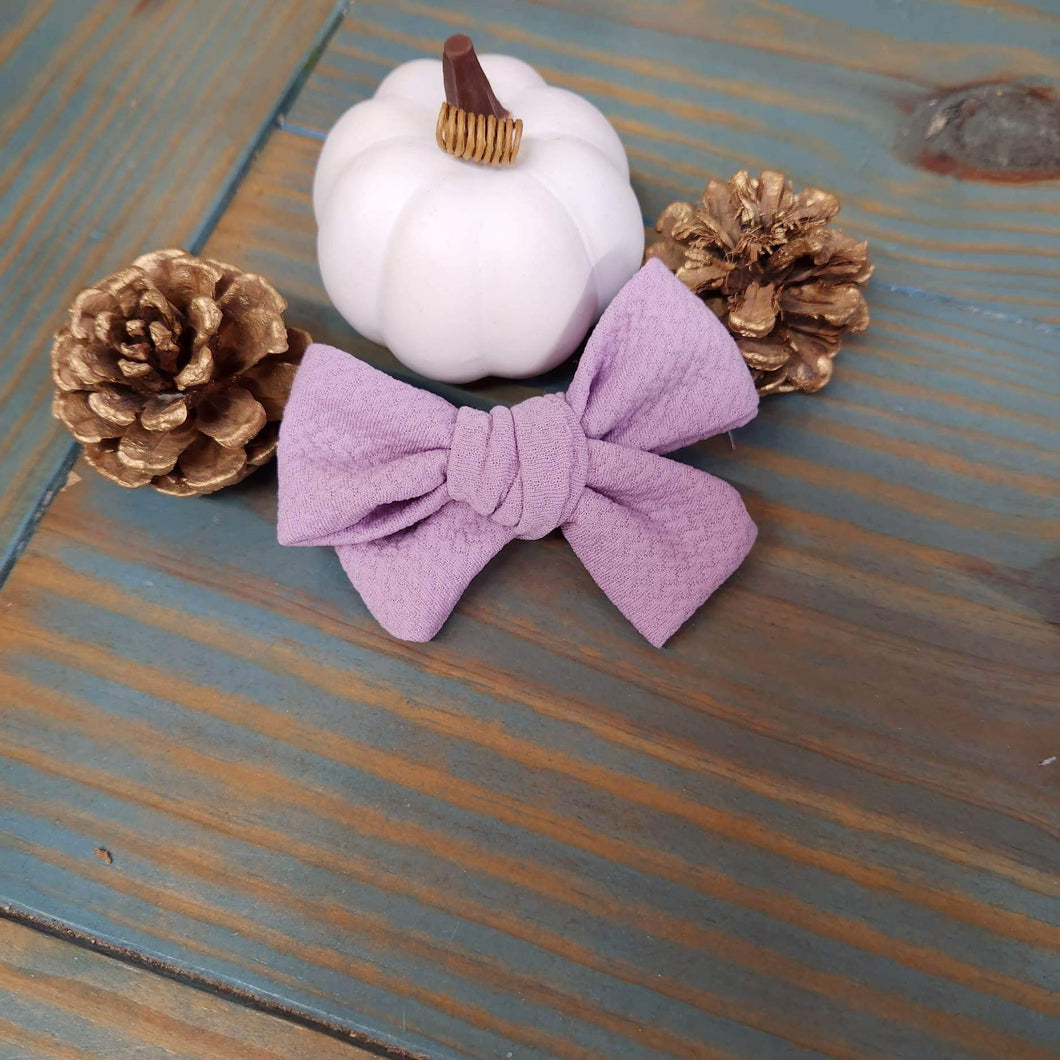 Lilac Sailor Bow