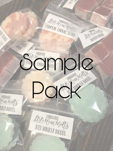 Wax Melt Sample Packs