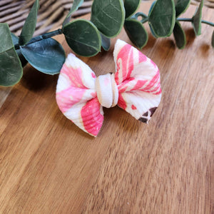 Donuts Itty Bitty Bow on Clip