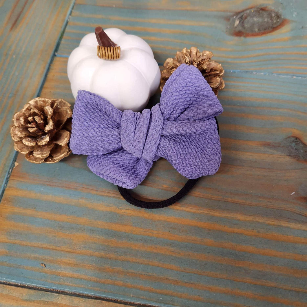 Dark Lavender Sailor Bow