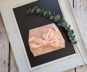 Cream Satin Baby Wrap